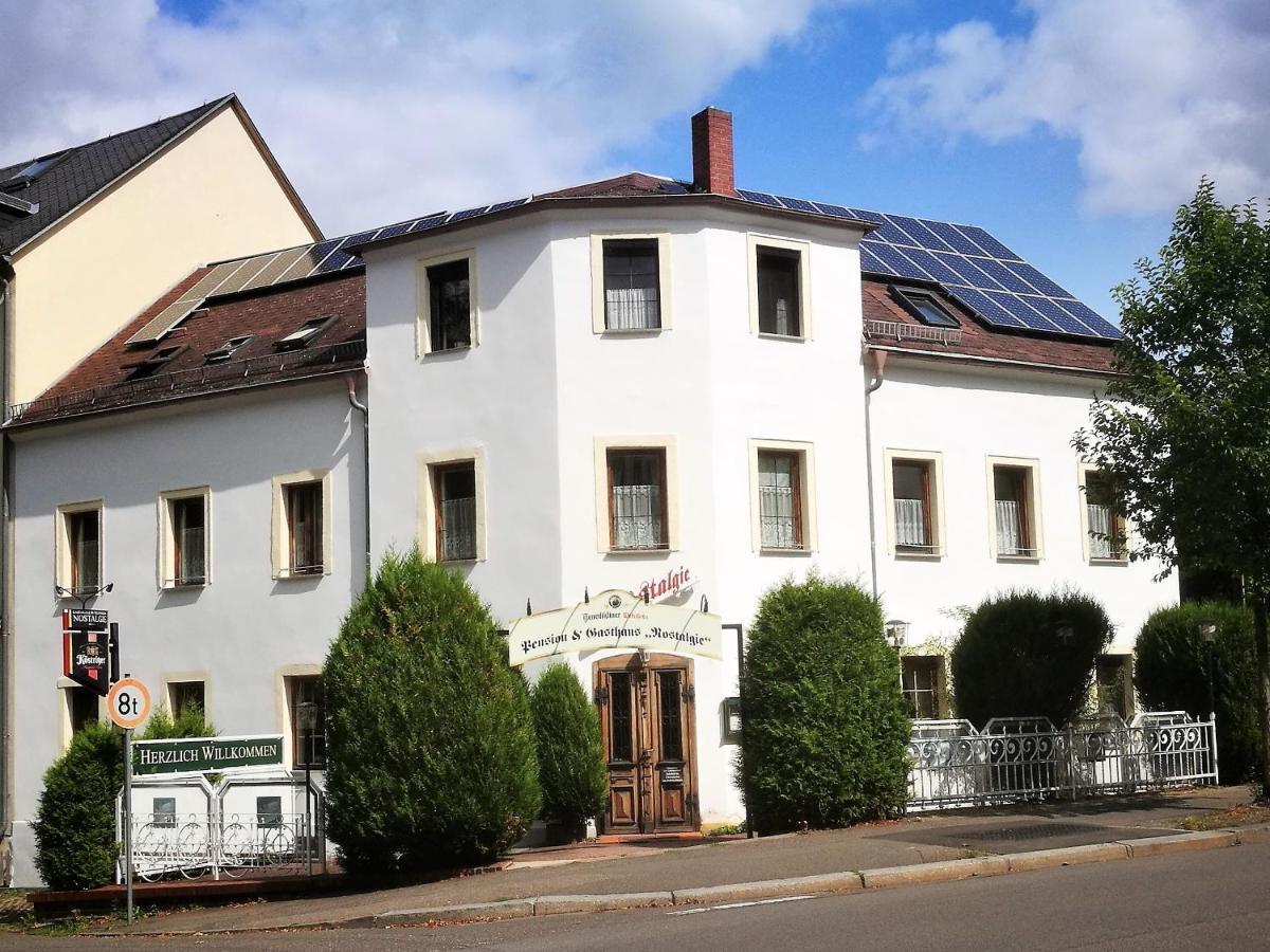 Pension & Gasthaus Nostalgie Altendorf (Sebnitz) Exterior foto